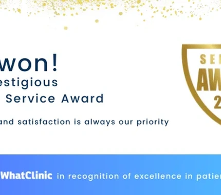 PATIENT SERVICE AWARD 2019 FROM WHATCLINIC.COM