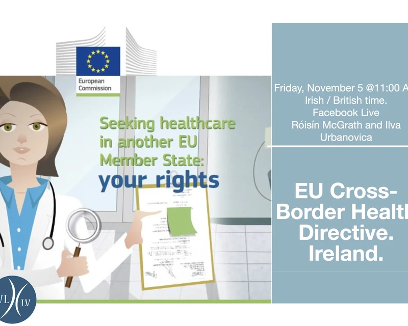 EU CROSS BORDER HEALTHCARE DIRECTIVE IRELAND. HOW TO APPLY